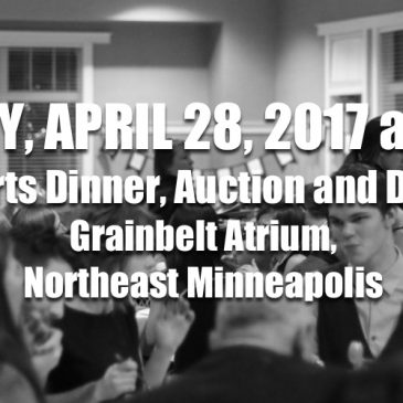 Dinner, Auction and Dance Party Friday, April 28th