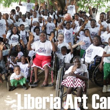 Art Camps in Kenya and Liberia