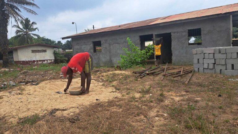 Construction Progress in Liberia